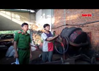Sản xuất bột cà phê từ pin con ó trộn vỏ cà phê